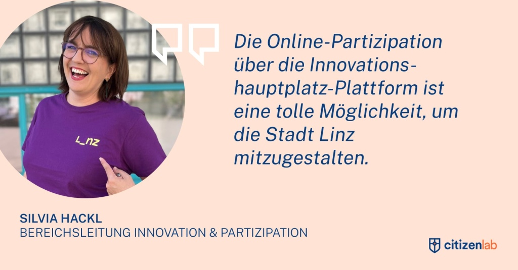 Innovationshauptplatz Linz citizenlab